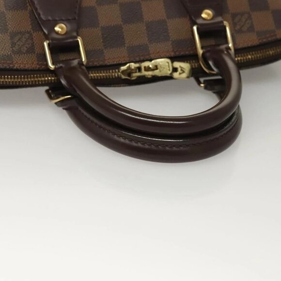 LOUIS VUITTON Damier Ebene Alma Hand Bag N51131 LV Auth 135641 - Picture 8 of 16